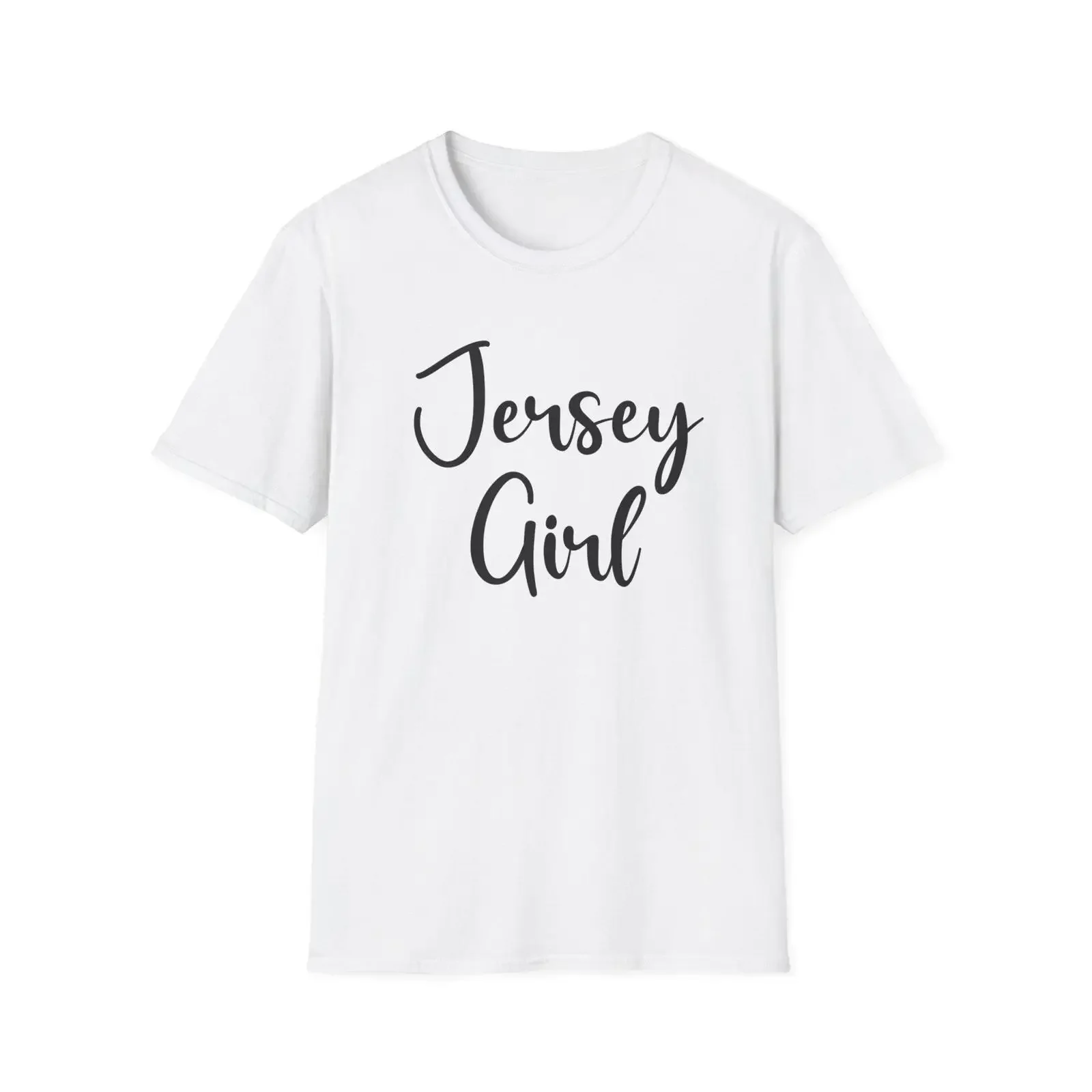 Фото Футболка Jersey Girl для гордых фанатов, сувенирная, винтажная, с эффектом потертости, эластичная, удобная, слегка повседневная, мужская №1