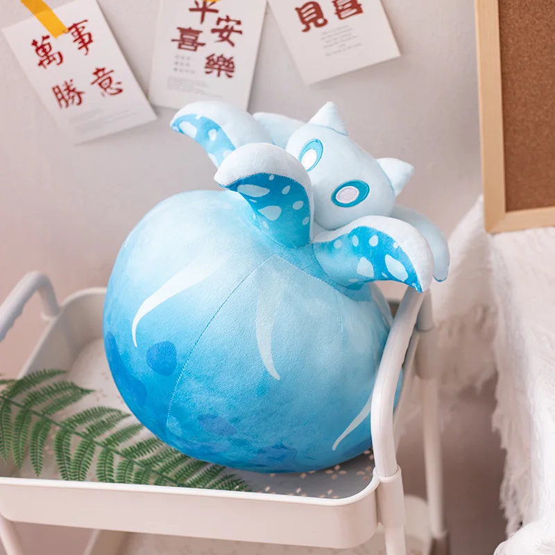 Ударная плюшевая игрушка Genshin 15/35 см мультяшная кукла водяного зверя дух Венти