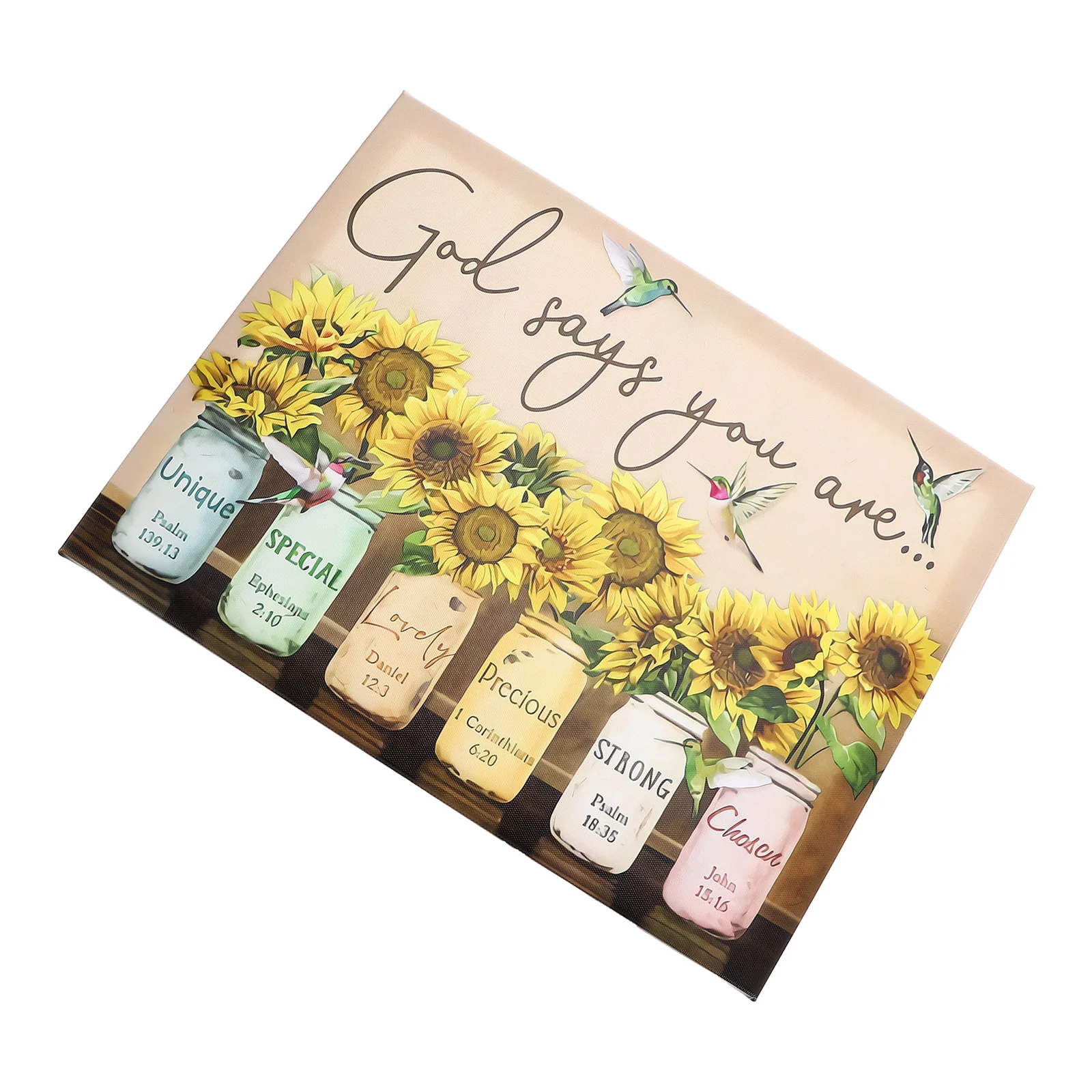 

Farmhouse Wall Decor Living Room Sunflower Painting Decorative Rustic Canvas
