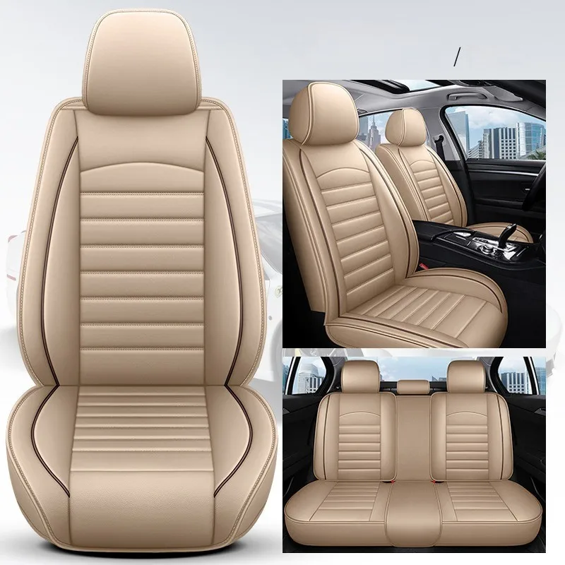 Universal PU Leather Car Seat Cover Fit Renault Megane 2 3 Master Scenic Captur Clio Fluence Kangoo Logan Kadjar Auto Parts