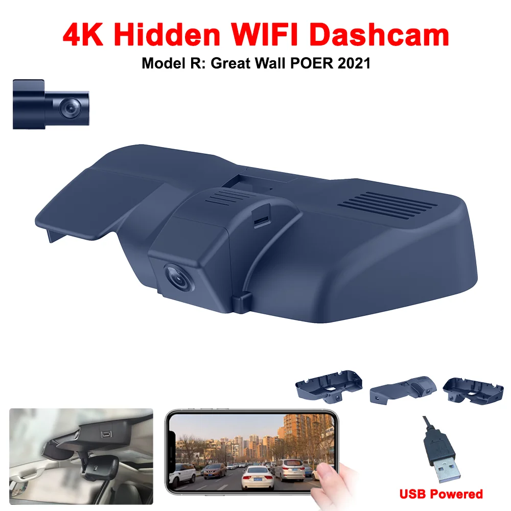 Dashcam Wifi Car Dvr Recording Devices Accessories