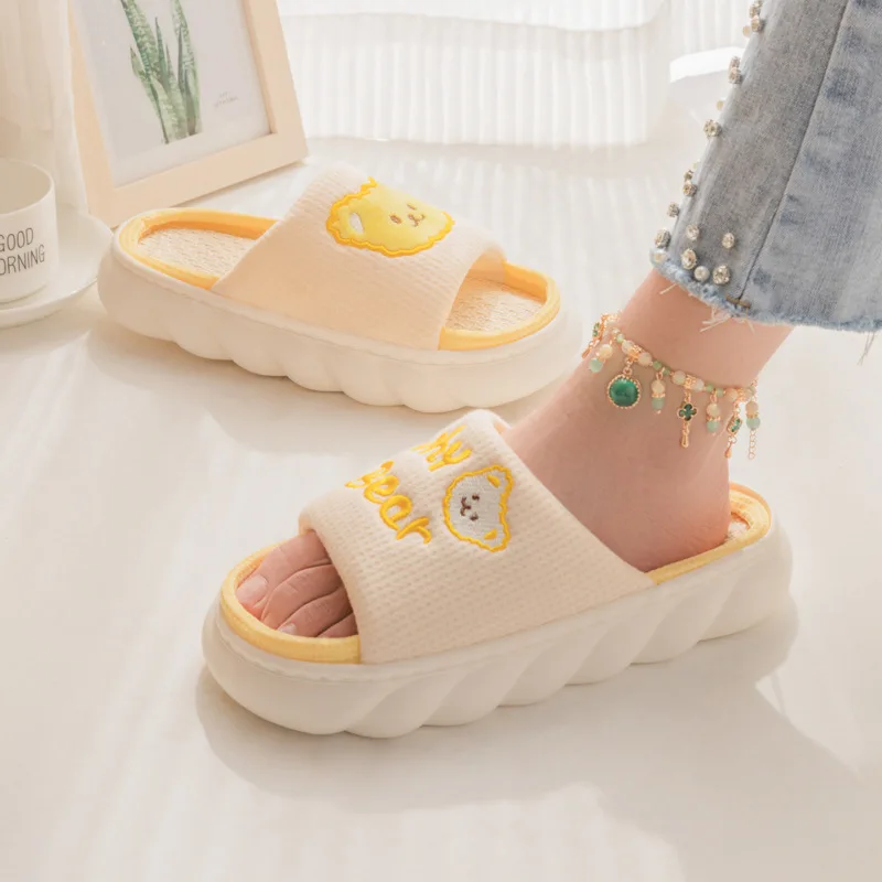 

2022 New Winter Cotton Warm Home Indoor slippers women lin006