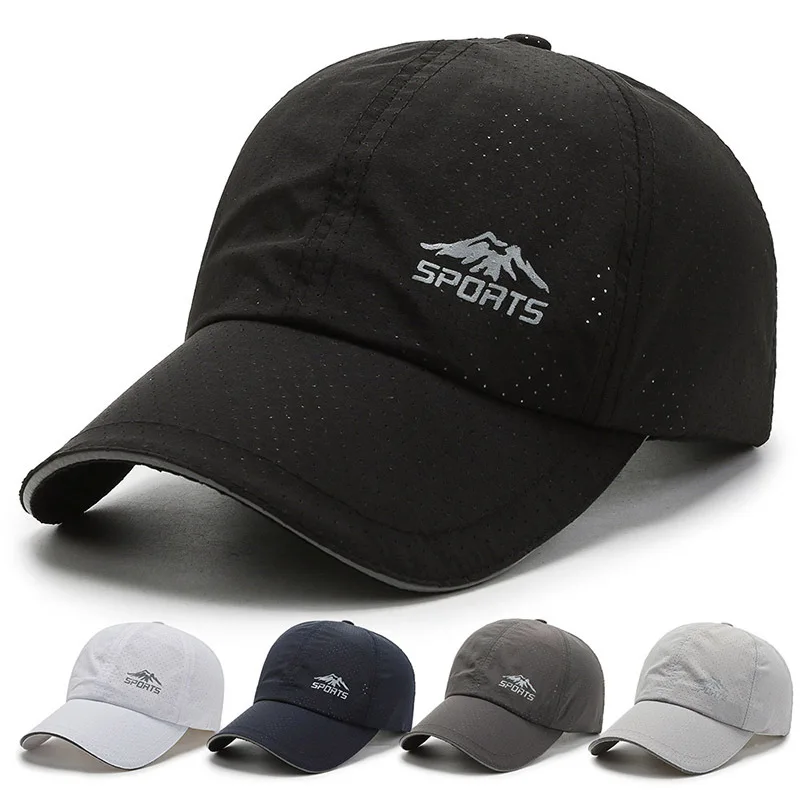 

Летняя дышащая бейсболка GQILYYBZ, быстросохнущая спортивная мужская и женская Солнцезащитная шляпа, кепки для отдыха на открытом воздухе Joker