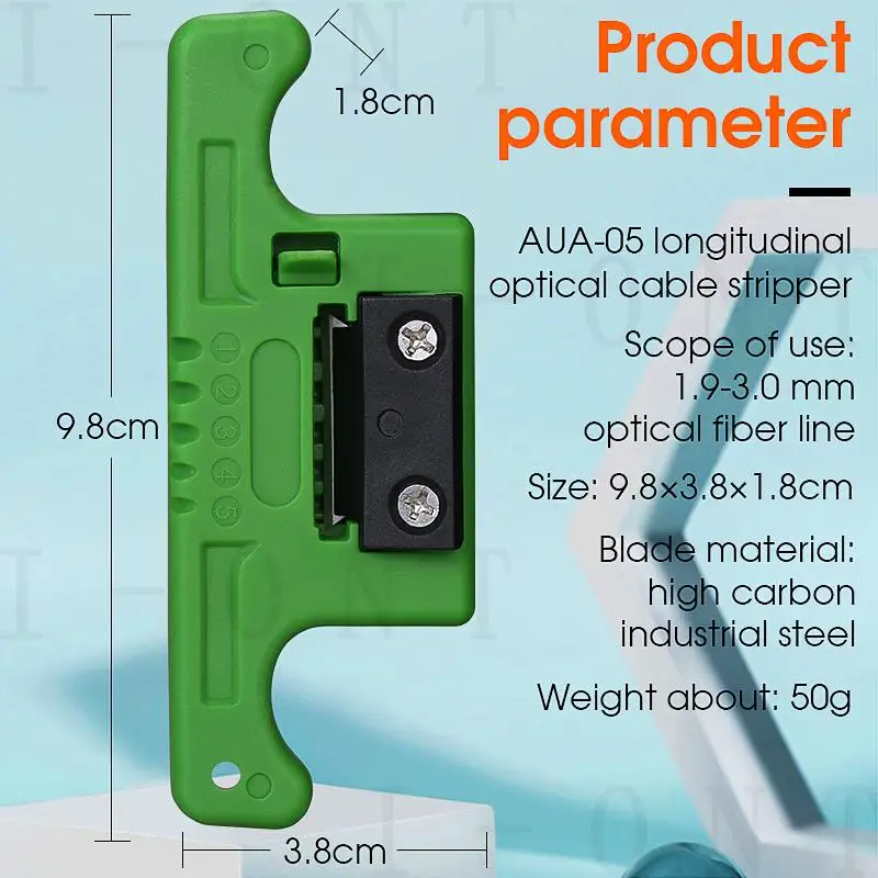 COMPTYCO FTTH Fiber Optic Stripping 1.9-3mm MSAT5 Access Tool HMSAT-5 Loose Buffer Tube Stripper AUA-05