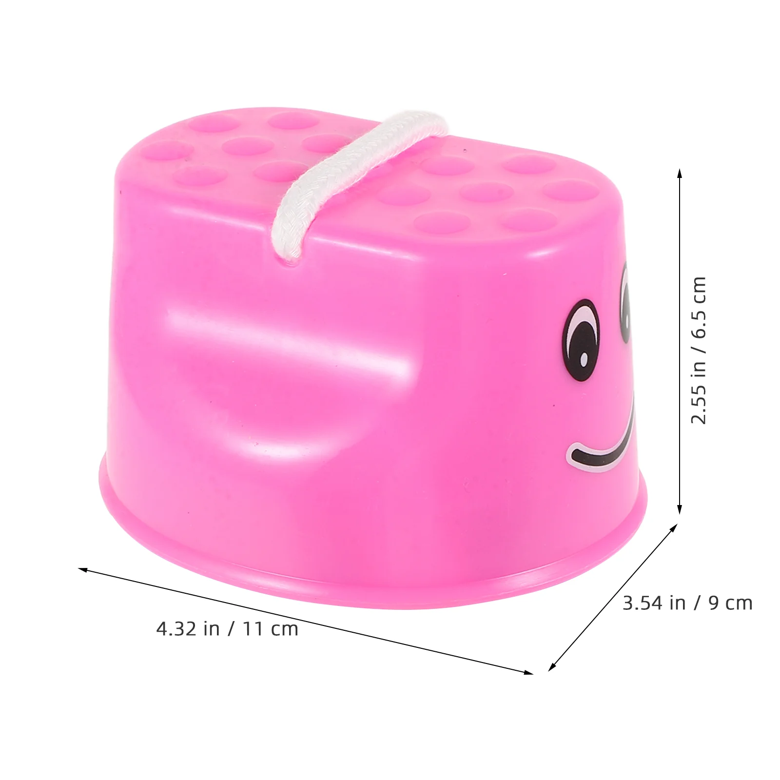 6 шт. утолщенные ходунки детские игрушки ведро Детские тиловые пластиковые для