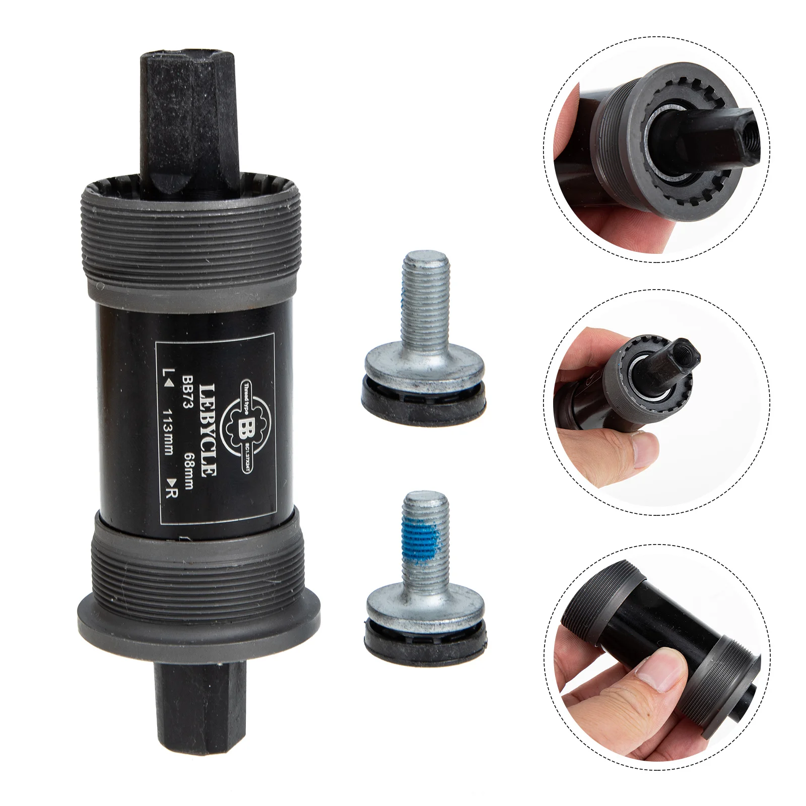 

Bottom Bracket Bike Taper Square Bearing Crankset Cartridge Road Mtb Power Spline Spindle Mountain Accessories Tapered Sealing