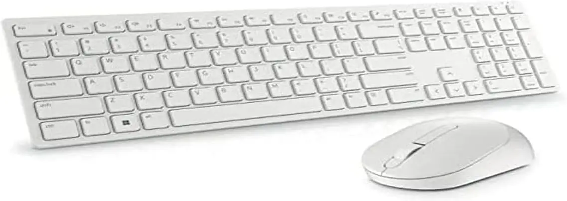 

High-Performance Wireless KM5221W White e-Mouse Semi-Fibre Pro