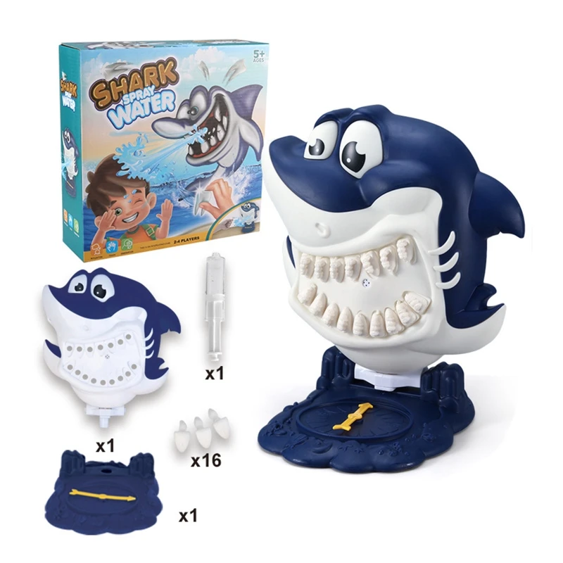 

Kid Educational Funny Gift Parent-Child Interactive Shark Spray Water Tricky Toy