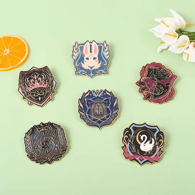 Значки в стиле академии, эмалированная булавка, искусственное беспокойство, Металлическая Булавка для рюкзака, ювелирные изделия, подарки для друга