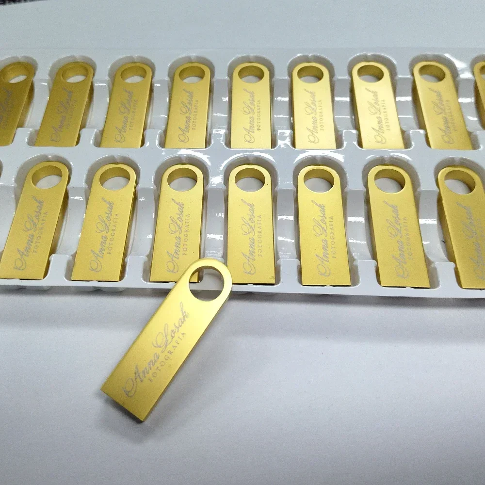 Металлический USB флеш-накопитель 4 ГБ 8 64 16