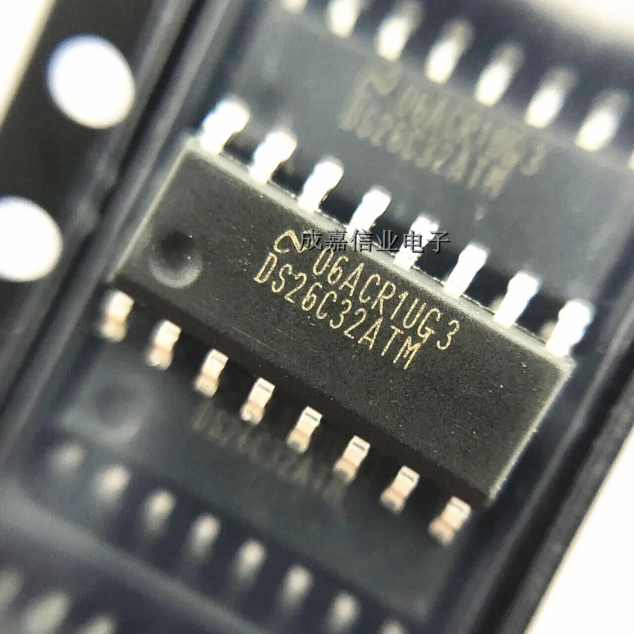 10 шт./лот DS26C32ATMX SOP-16 DS26C32ATM Интерфейс RS-422 IC CMOS Quad Diff Line Recvr Рабочая температура:- 40 C-+