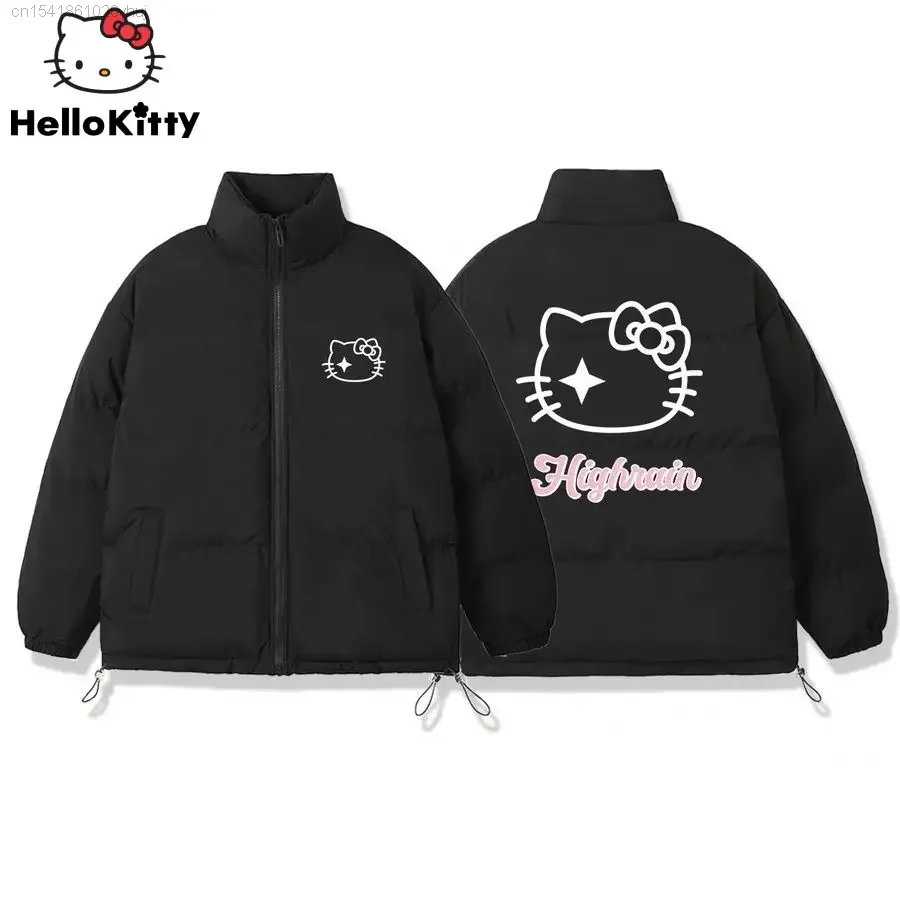 Женская хлопковая куртка оверсайз в стиле хип-хоп