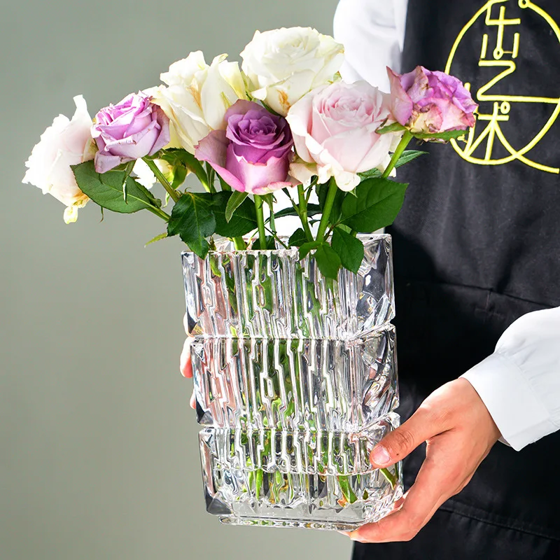 Купить Квадратную Стеклянную Вазу Для Цветов