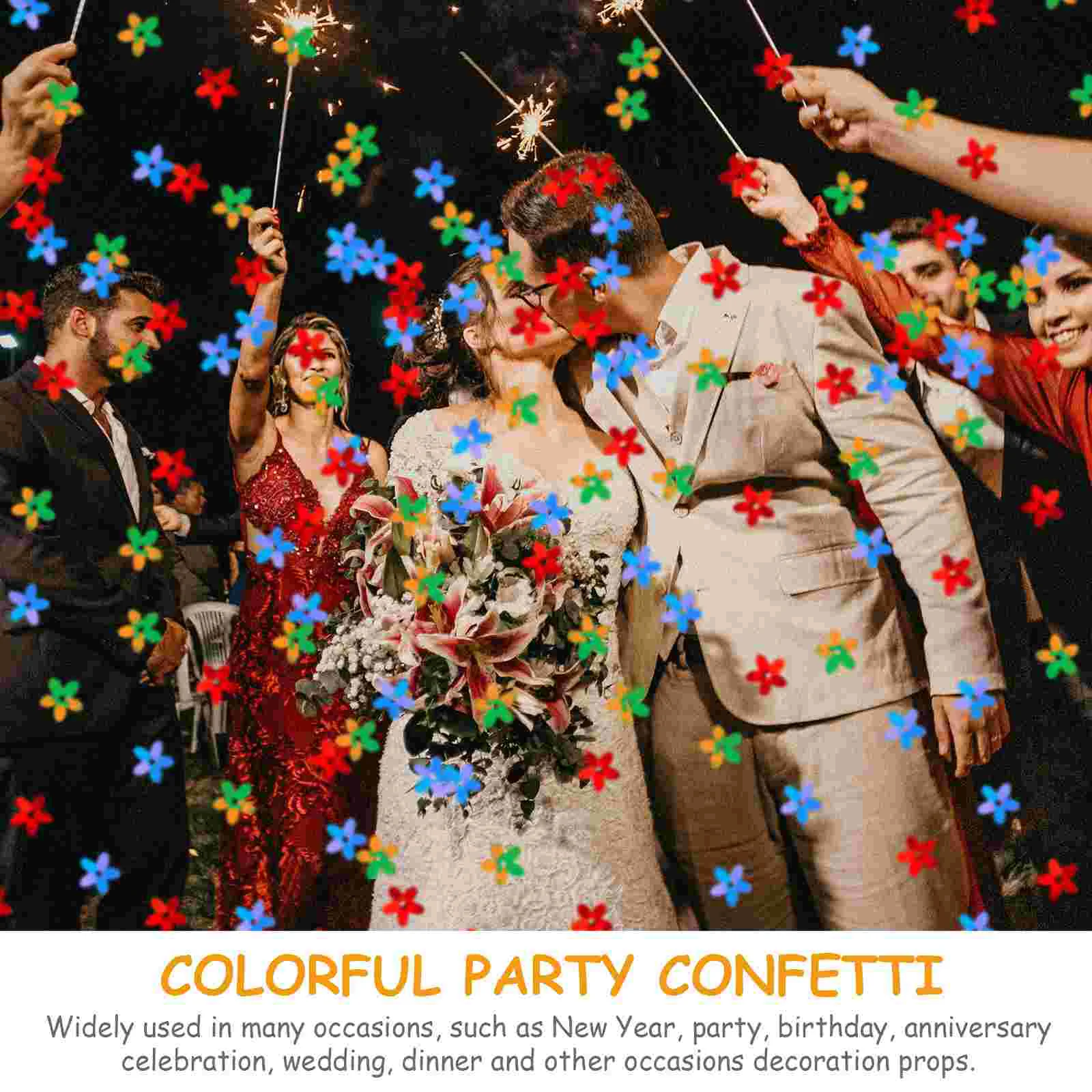 

1 Bag Party Sparkly Sequin Confettis Party Confetti Ornaments Wedding Party Props