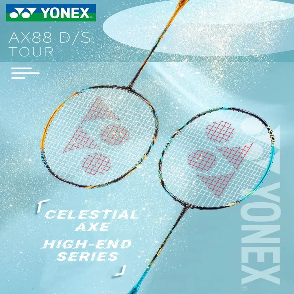 Ракетка для бадминтона YONEX Gold AX88S Pro Синяя NF1000Z AX99 Белая AX88D Оступательная