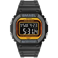 smael men watch military sports watches 50m waterproof led electronic clock watches for men relogio masculino reloj hombre