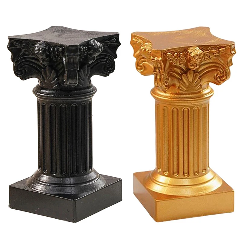 

1PC Resin Roman Column Pillar Greek Column Model Statue Miniature Sandplay Game Garden Yard Diorama Scenery Layout Accessory
