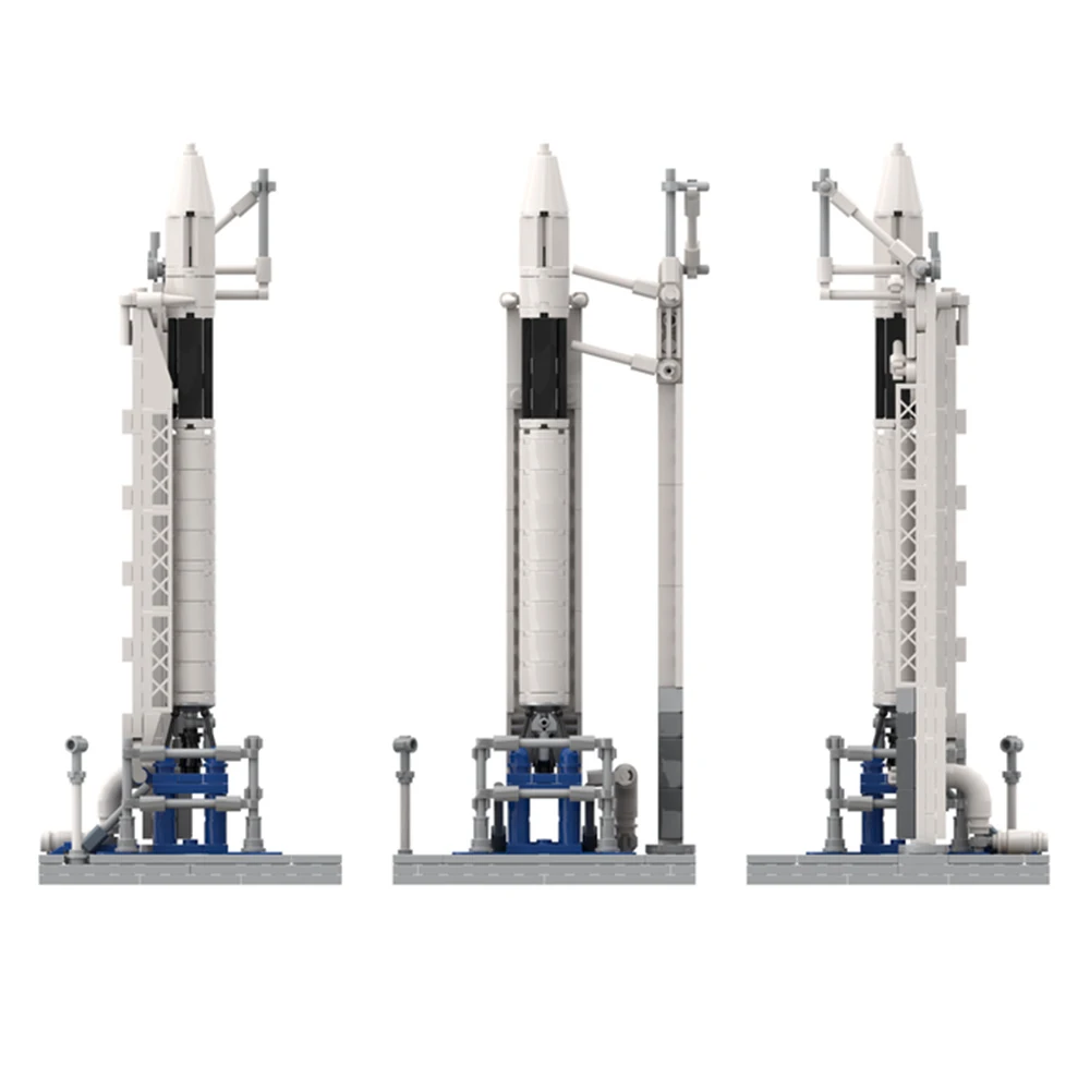 

Набор строительных блоков MOC [Saturn V Scale] SpaceX Falcon 1, ракета, искусственный спутник Falcon 9, подарок для автомобиля
