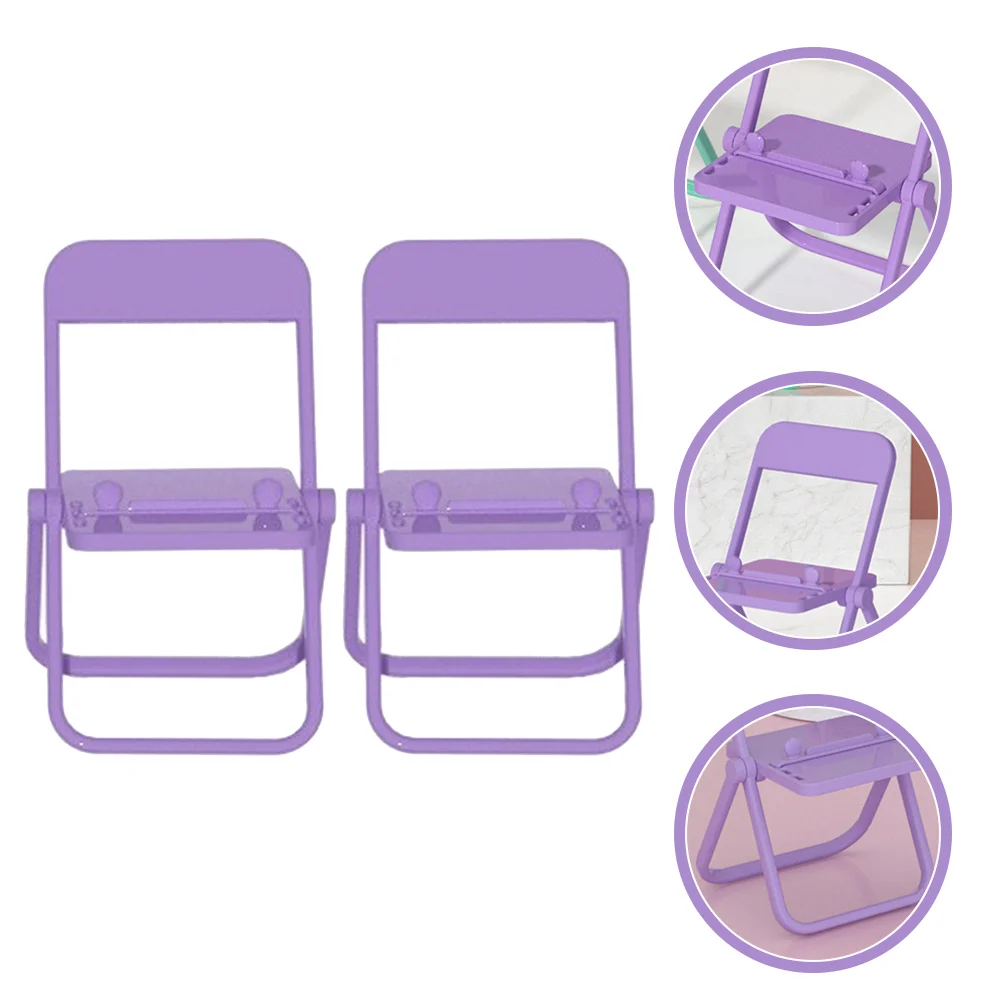 

Stand Chair Bracket Mobile Holder Foldable Cute Desktop Cellphone Convenient Multiangle Table Shape Cell Color Candy Cartoon