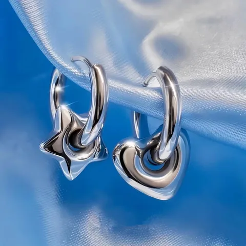 Серьги-кольца из нержавеющей стали imixlot