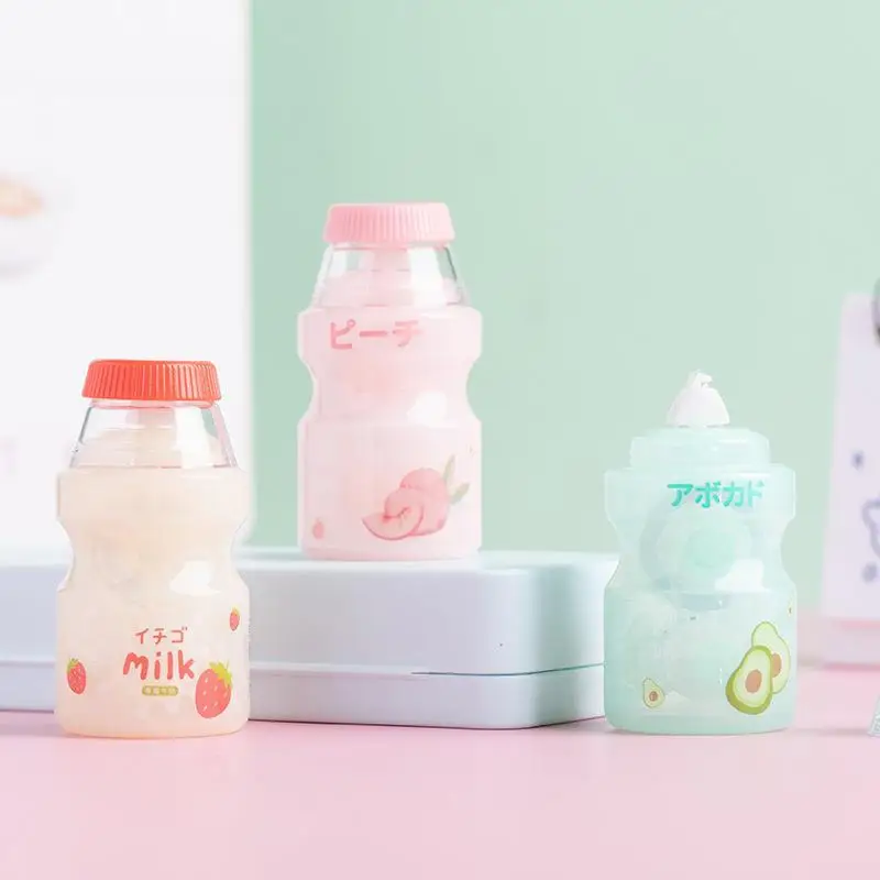 

Корректирующая лента "House of Novelty", кавайная форма бутылки с фруктовым молоком