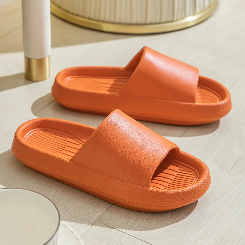 Slippers Summer Home 2023 Bathroom Bath Anti-slip Anti-odour Thick Bottom Couple Eva Sandals Slippers for Unisex
