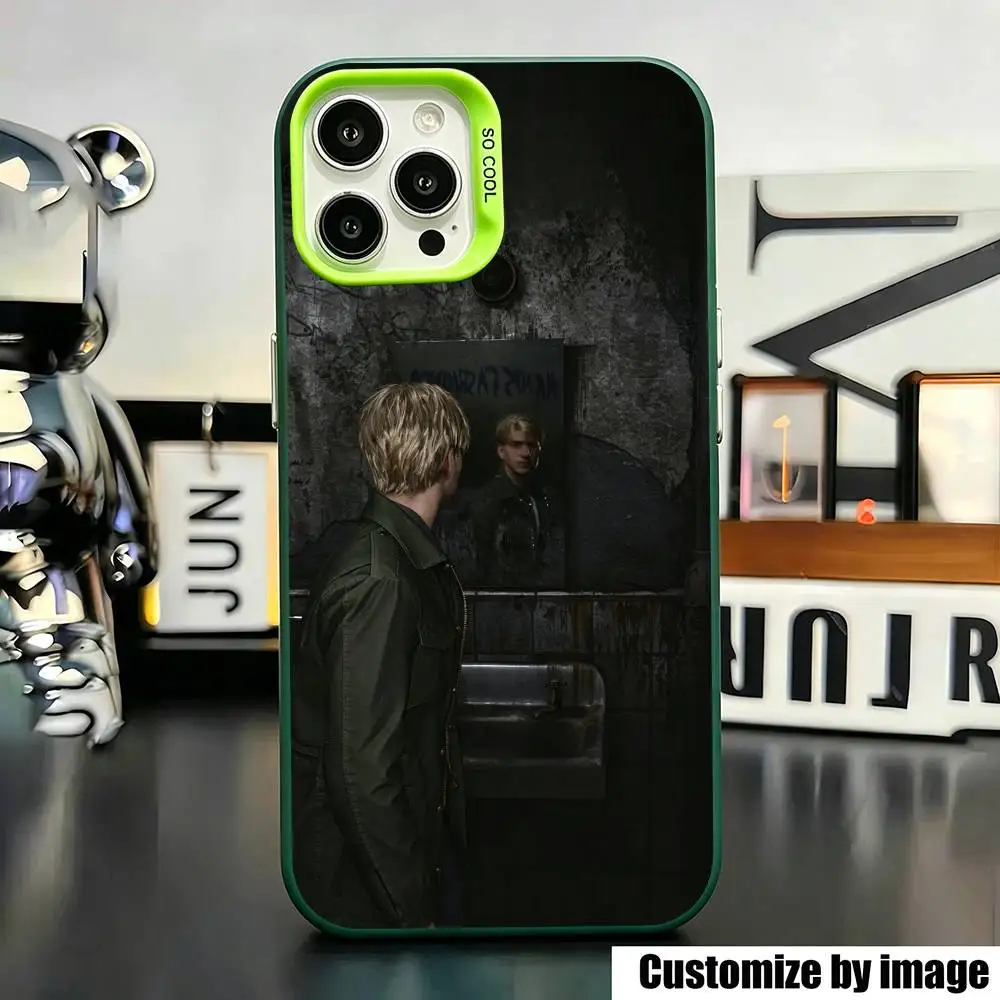 Чехол для телефона Silent Hill James Sunderland Game для iPhone 17, 16, 15, 14, 13, 12, 11 Plus, Pro Max, XS, цветной серебристый чехол-футляр (art.: 3920daef6c51f) - 3920daef6c51f