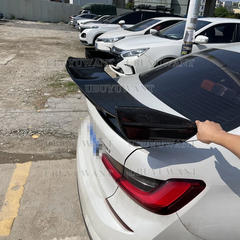 

Rear Spoiler Tail Wing For BMW G20 G22 G82 M4 G23 G26 G30 G42 M2 G90 M5 G42 G80 M3 2018+ Carbon Fiber Performance Trunk Spoiler