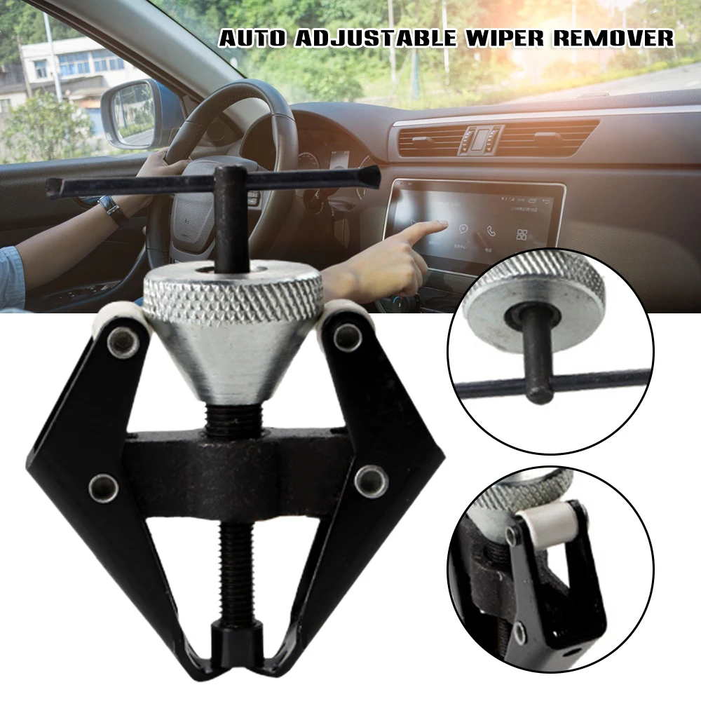 

Automobile Adjustable Wiper Arm Remover Puller Wiper Battery Pile Double Claw Car Windshield Wiper Removal Tool TS2