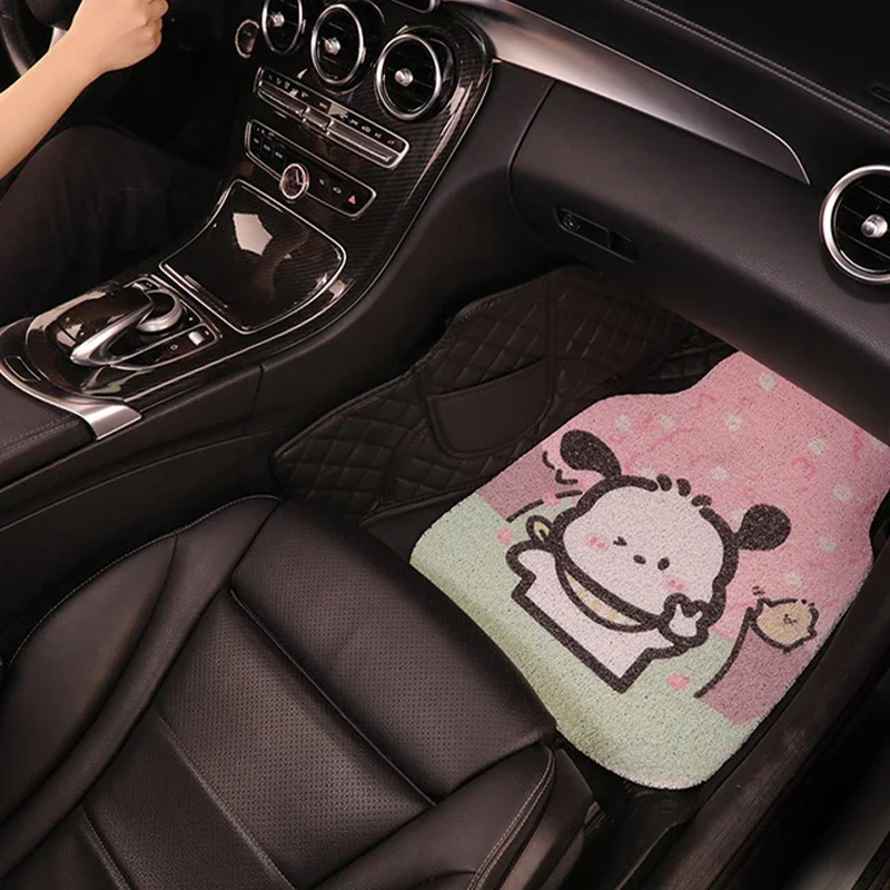 Sanrio Kawaii Kuromi обычные автомобильные коврики понравико аниме мультфильм милый