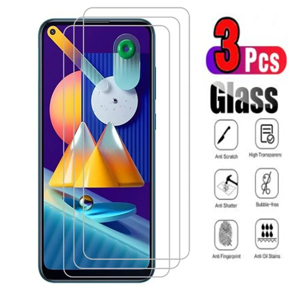 

3 шт., Защитное стекло для Samsung Galaxy M11