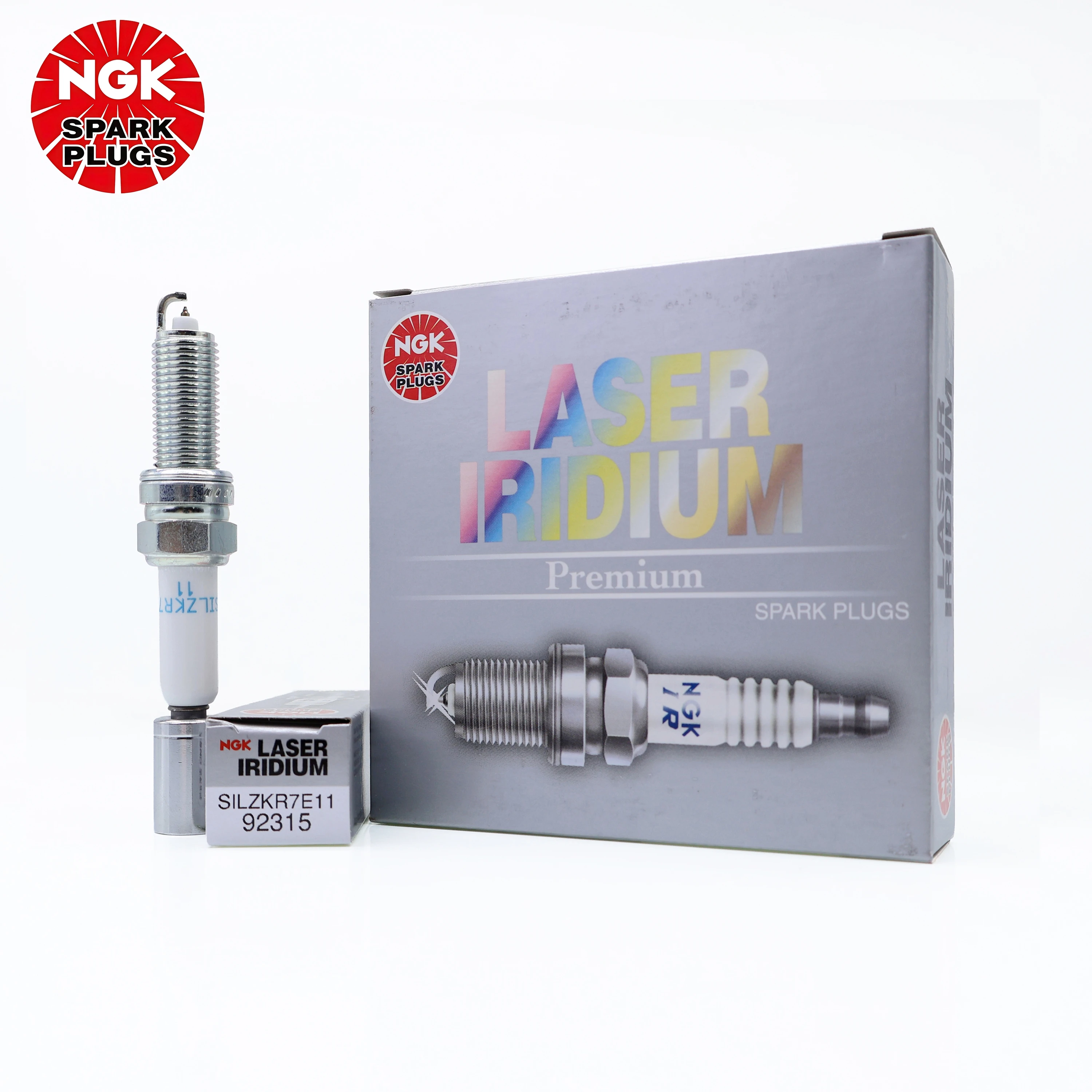 Фото Свеча зажигания NGK Laser Iridium SILZKR7E11 92315 Оригинальная для Hyundai, Kia, Genesis №3