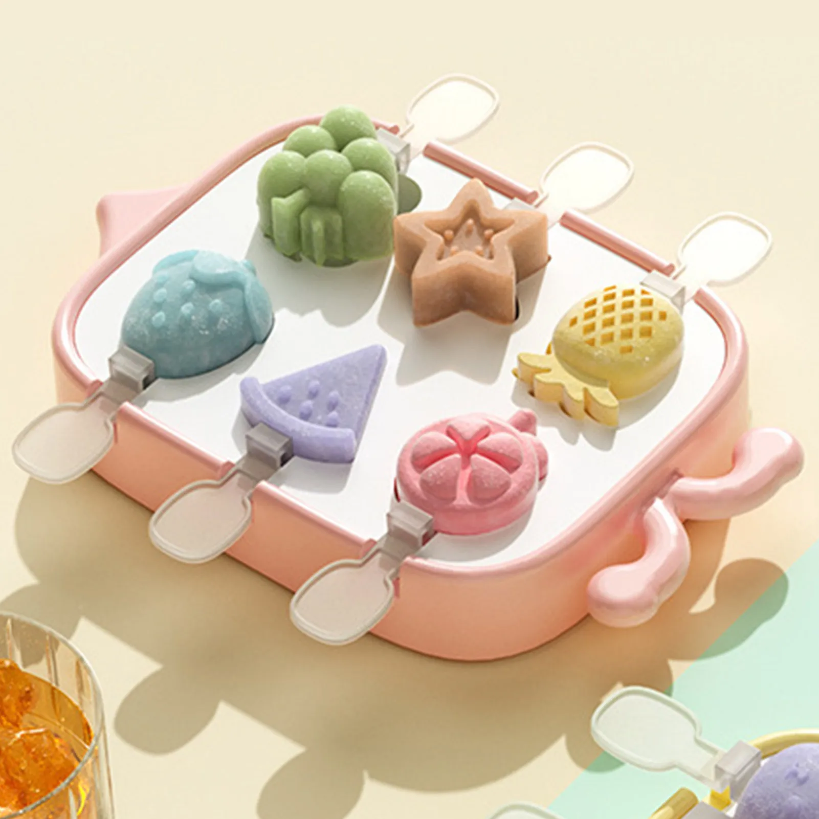 

Силиконовые силиконовые формы для мороженого Cakesicle, форма для домашнего мороженого для детей, форма для домашнего мороженого в форме медвед...