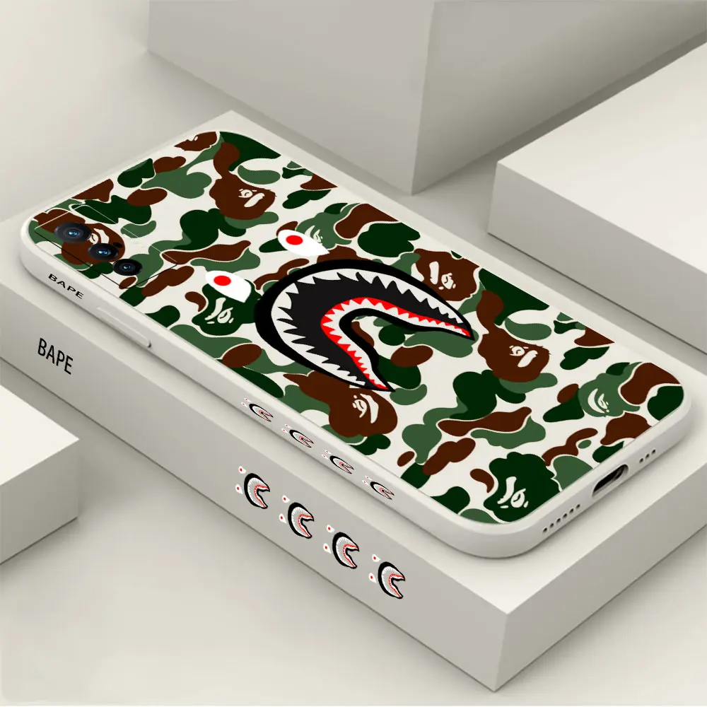 

Fashion Ritch A-Bath-B-BAPE Phone Case For VIVO X90 X80 X70 X60 X50 X30 X27 X23 X21S X21I X70T X60T X51 X21IA Pro Plus 5G Cover