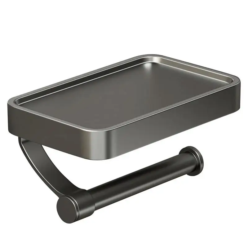 

Toilet Roll Holder Tissue Roll Wall Holder Toilet Paper Storage With Shelf For Wall Paper Rack Holder For Restaurant Washroom