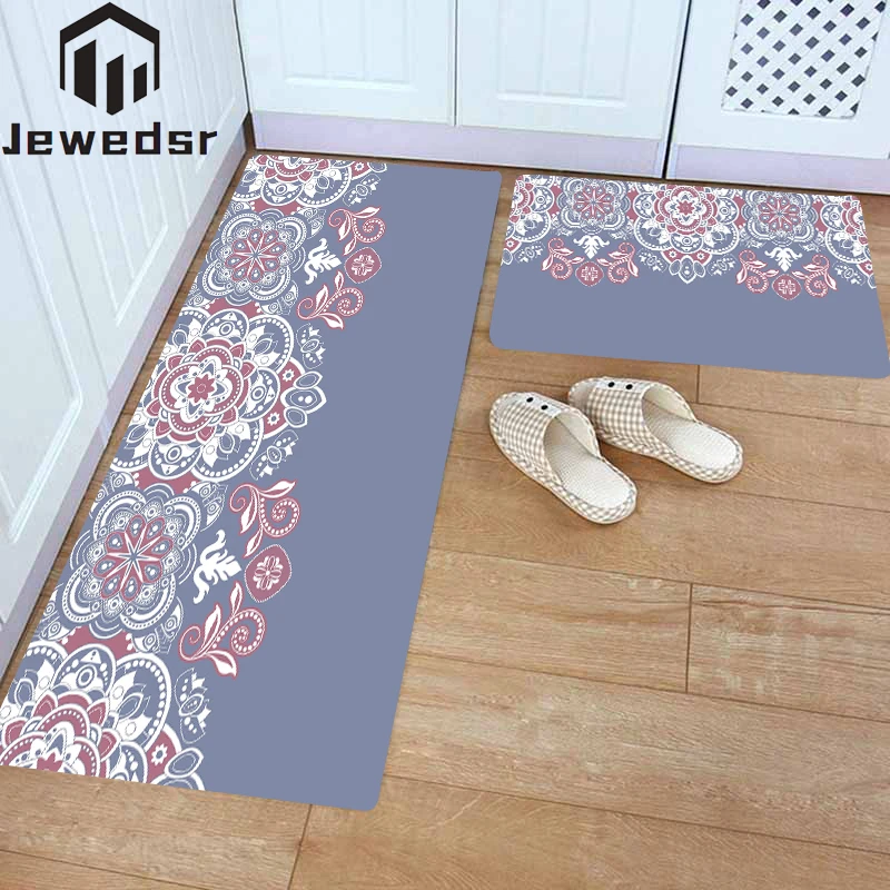 

Bohemian Style Floor Mat for Kitchen Carpet Mats Bedroom Rugs Living Room Rug Doormat Entrance Door Bath Home the Hallway Funny