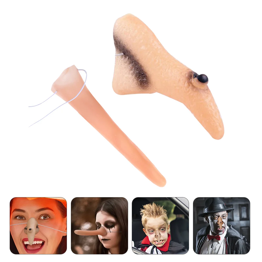 

Nose Witch Fake Wicked Costume Cosplaythe West Broom Party Supplies Packlong Disguise