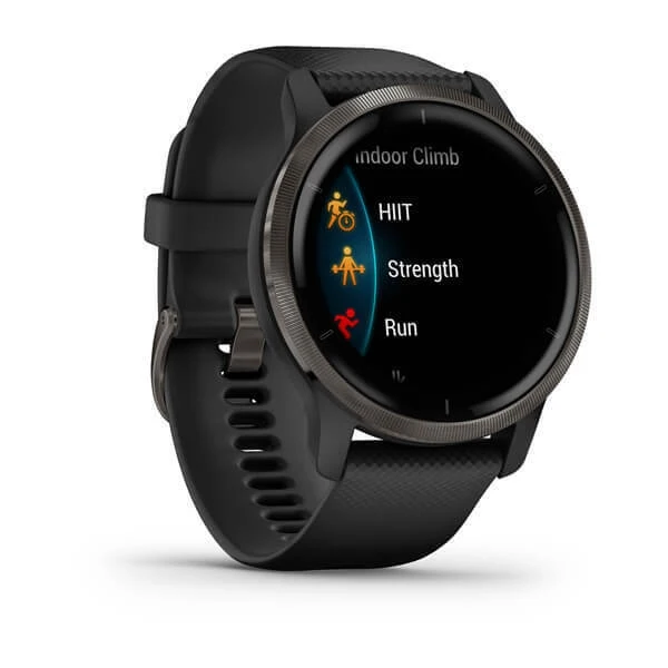 Смарт часы Garmin VENU 2 черные с серым безелем Smart Watch Venu GPS Wi-Fi Black Slate WW 010-02430-11 |