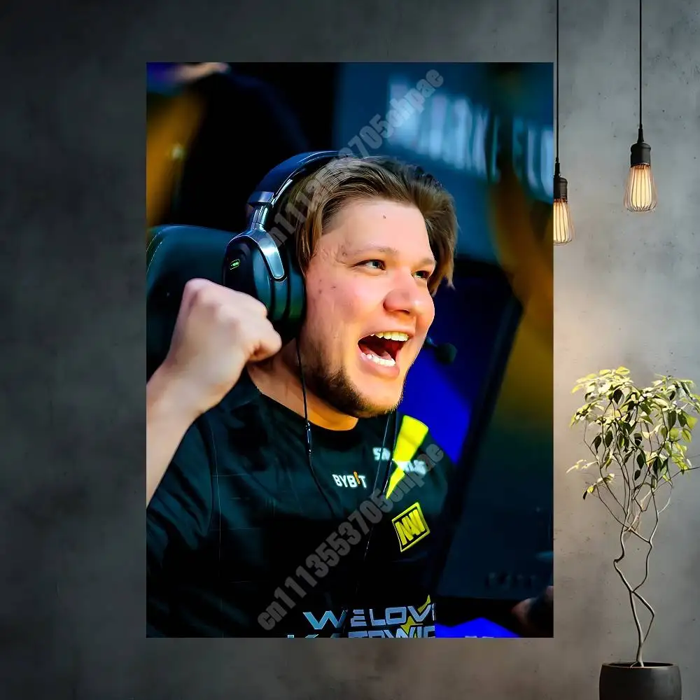 Фото Эстетический постер N-Natus Vincere-S N-Navi Born To Win, HD-принты для галереи, настенное искусство для дома, креативный подарок №3