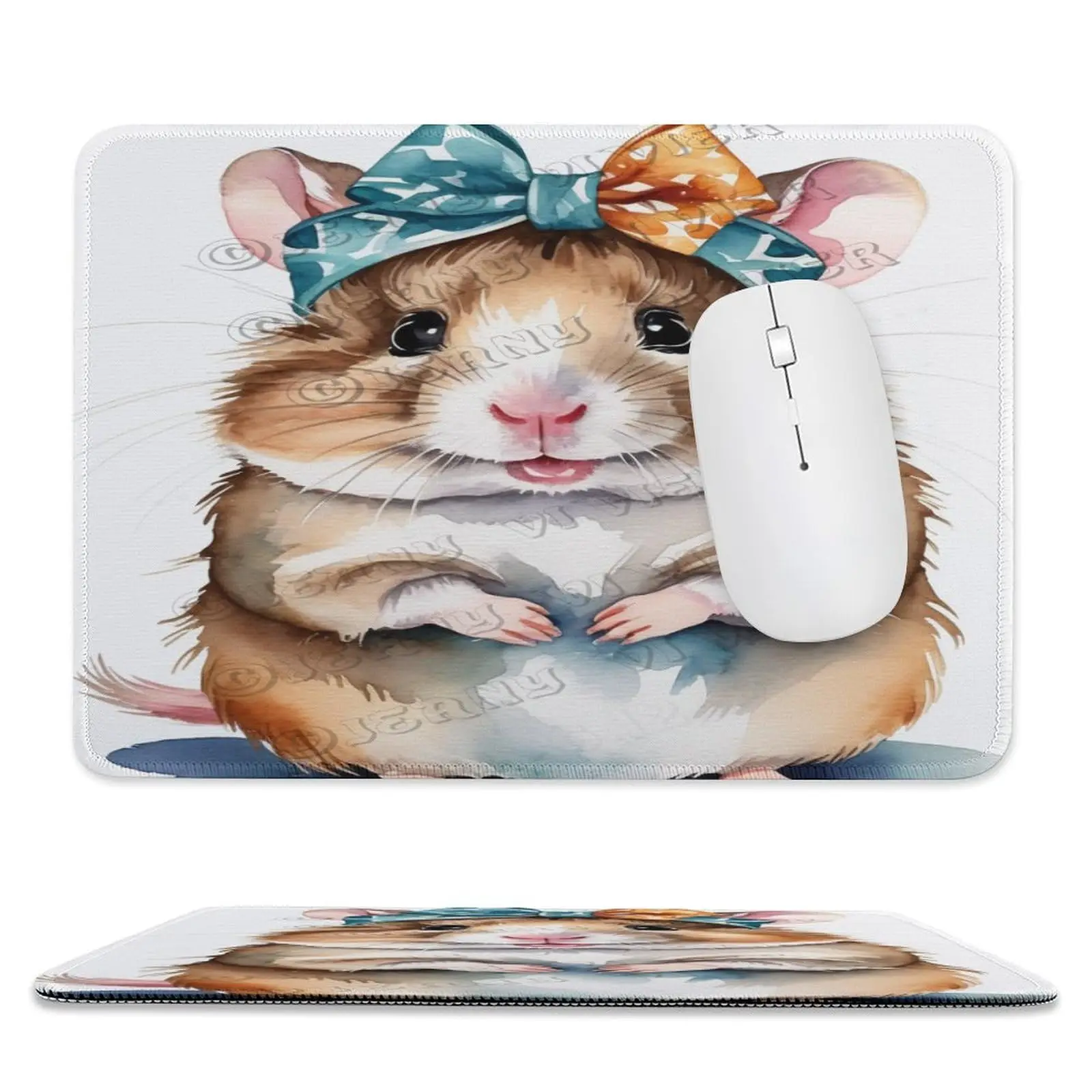 Лидер продаж квадратные коврики для мыши с милыми животными и принтом удобный