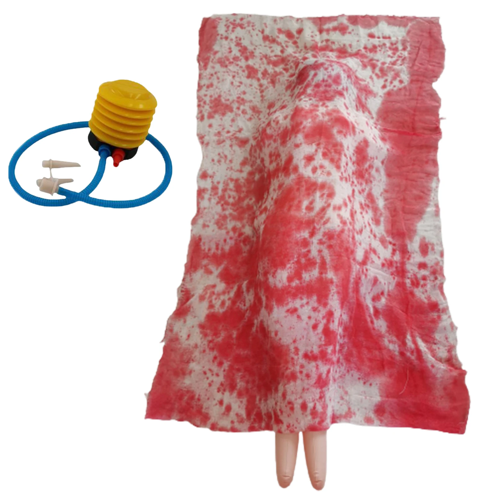 

Creepy Corpses Props Yard Decor Odor-Free and Non-Toxic Bedspread Prop for Children Girls Boys Party Gift