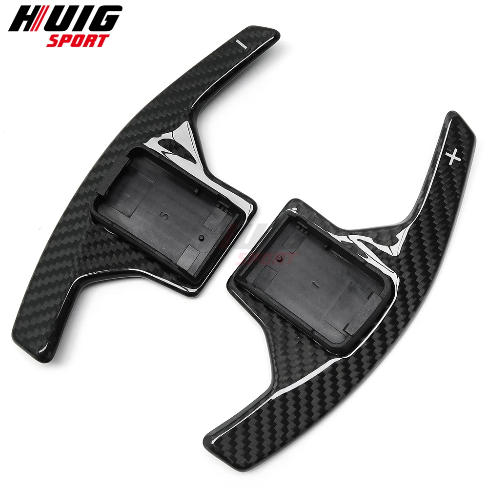 Углеродное волокно автомобильный руль лопастной рычаг переключения передач