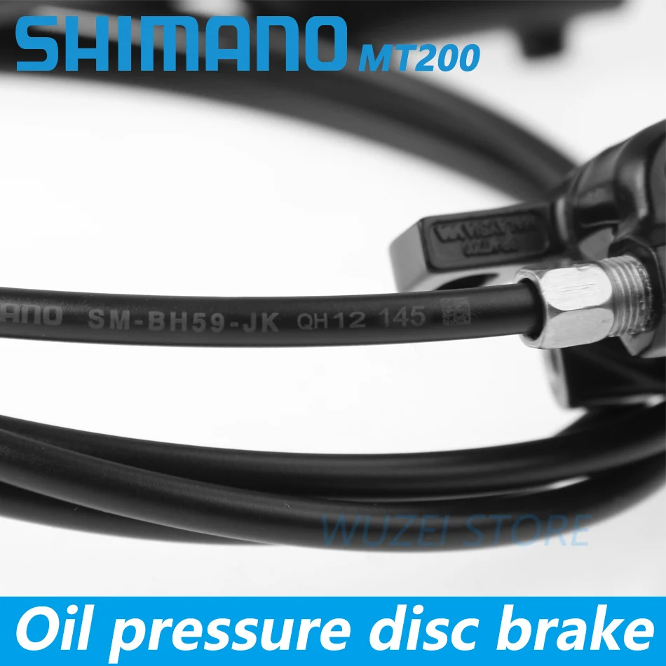 Велосипедный Гидравлический дисковый тормоз SHIMANO MT200 750/800/1350/1450/1650 мм | Спорт и