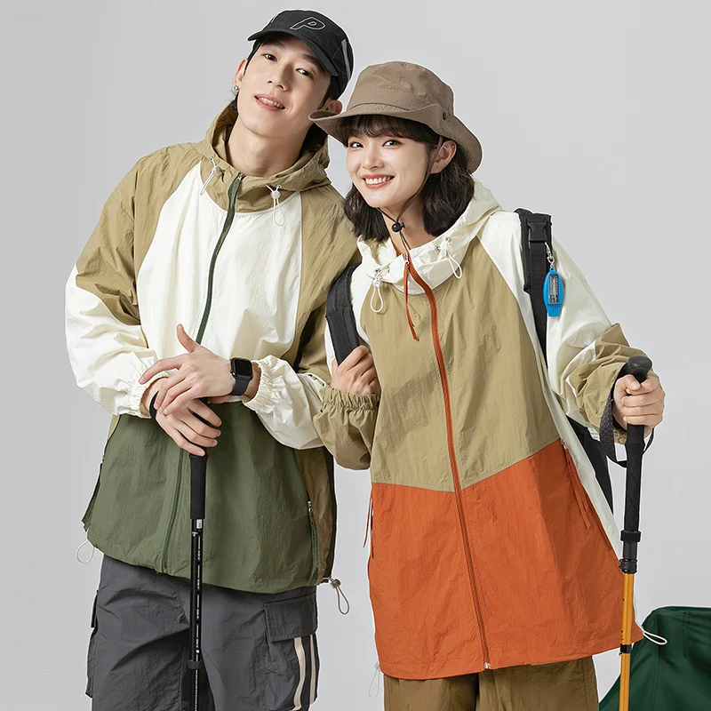 

Summer Men And Women High-Quality Ice Silk Sun Protection Clothing Lightweight And Breathable Outdoor Fishing Sun Protection The