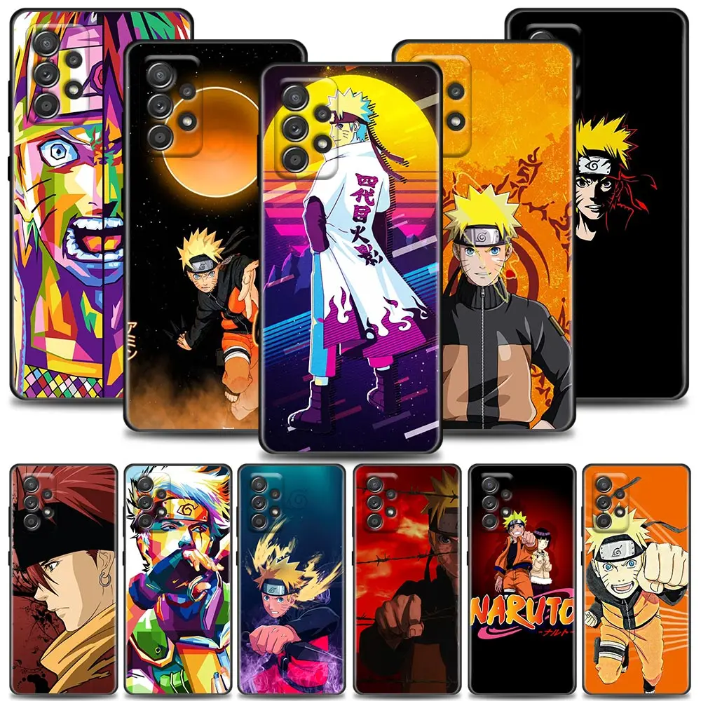 

Cute Anime Naruto Uzumaki Phone Case for Samsung A01 A02 A03s A11 A12 A13 A21s A22 A31 A32 A41 A42 A51 4G 5G Fundas Coques Capa
