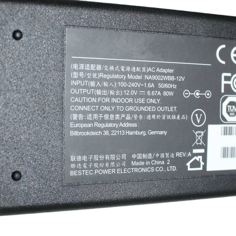 Для Bestec 12 В 6 67 А адаптер переменного тока зарядное устройство NA9002WBB-12V ЖК-монитор