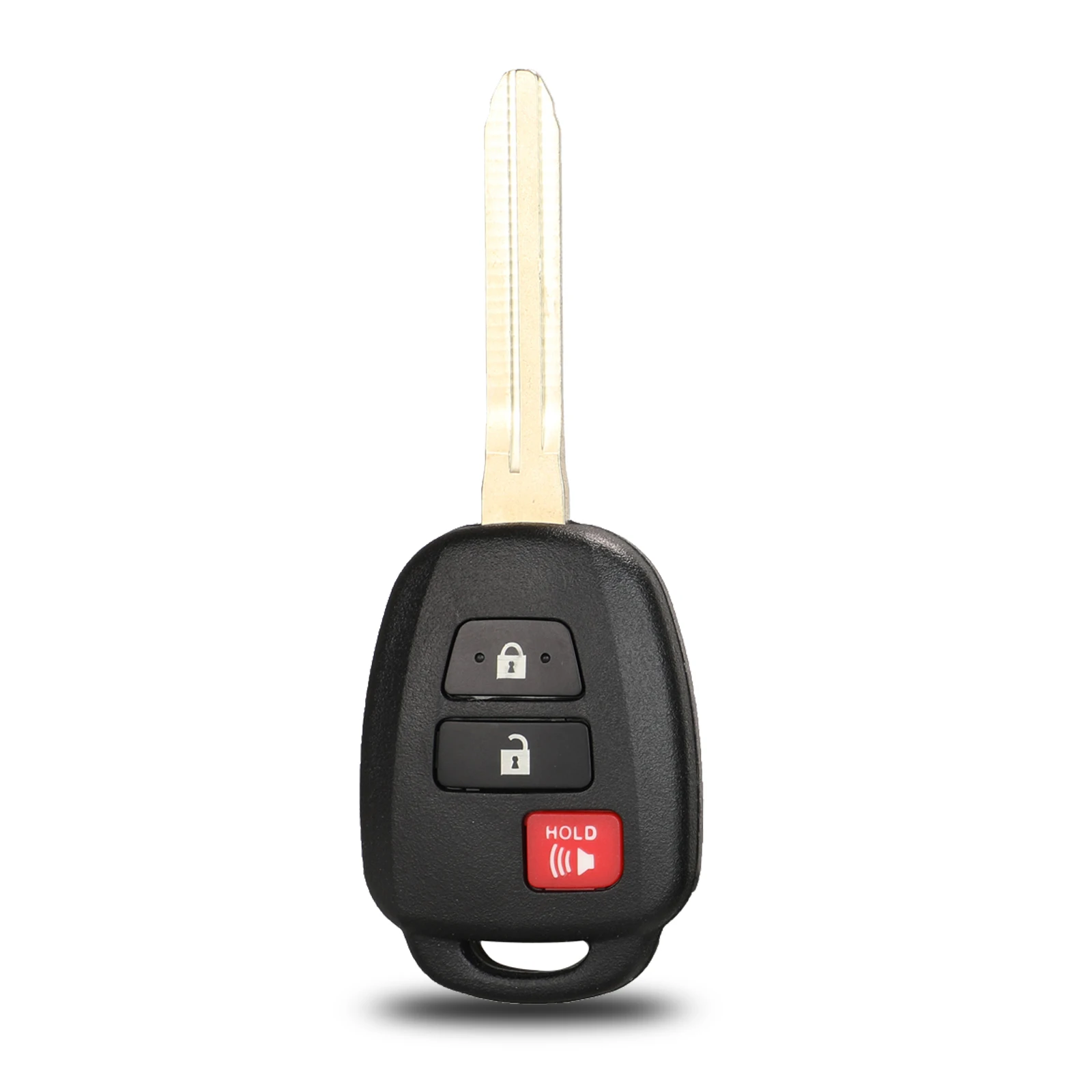 

Jingyuqin чехол для дистанционного ключа автомобиля для Toyota CAMRY Corolla Tundra Pruis с лезвием TOY43, 2/3/4 кнопки