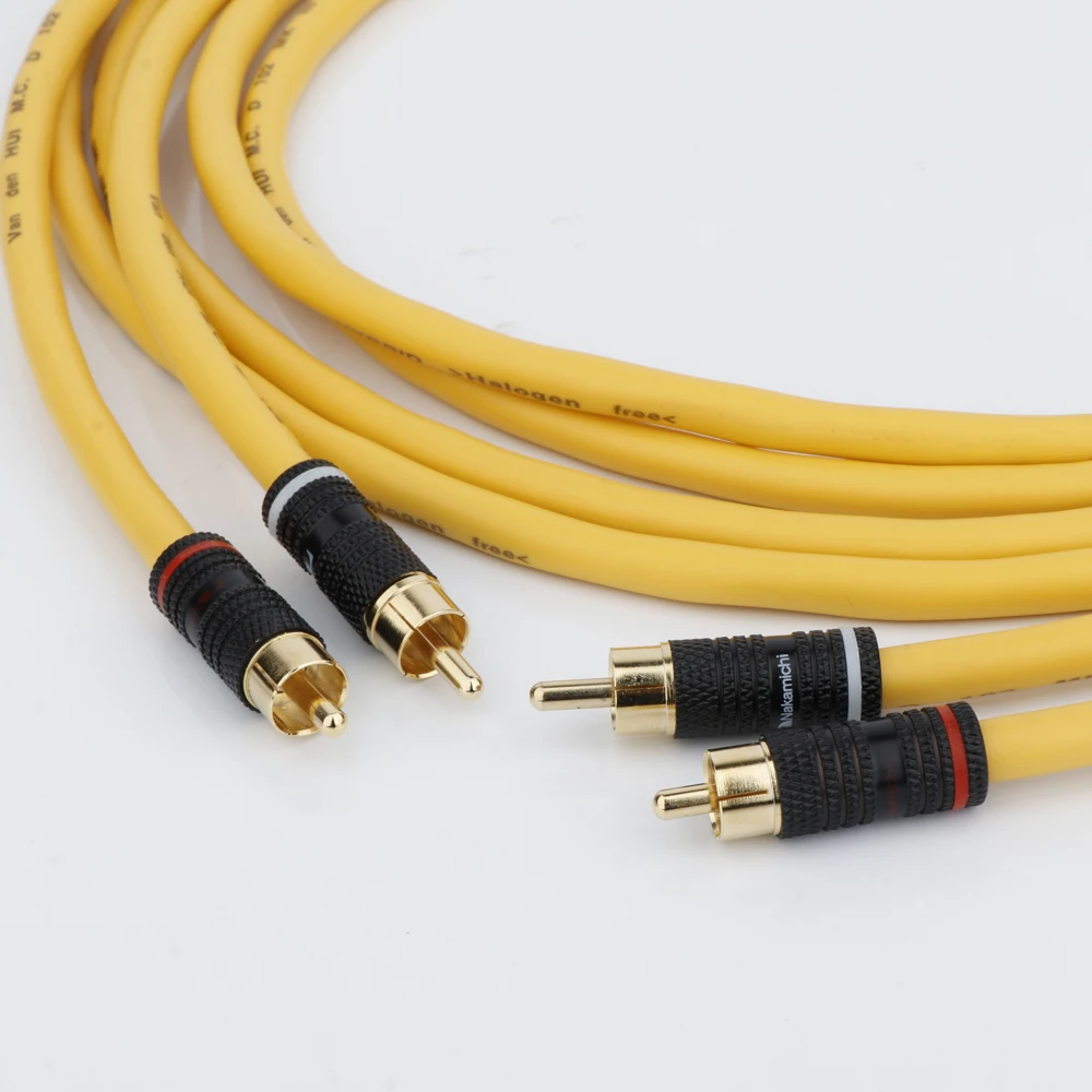 Медный посеребренный кабель RCA VDH с позолоченным штекером Van Den Hul D102 MK III OCC |