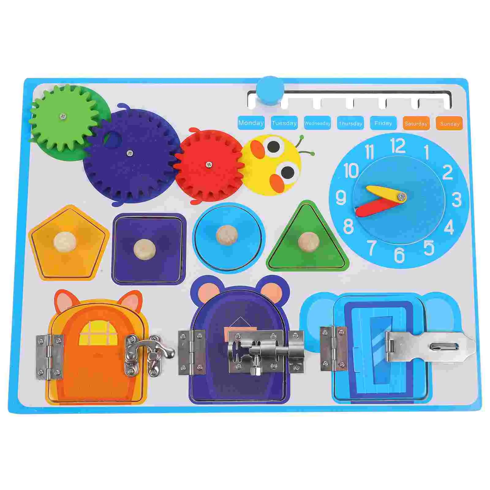 

Baby Learning Busy Board Toddler Busy Board Travel Toy Activity Busy Board Toy