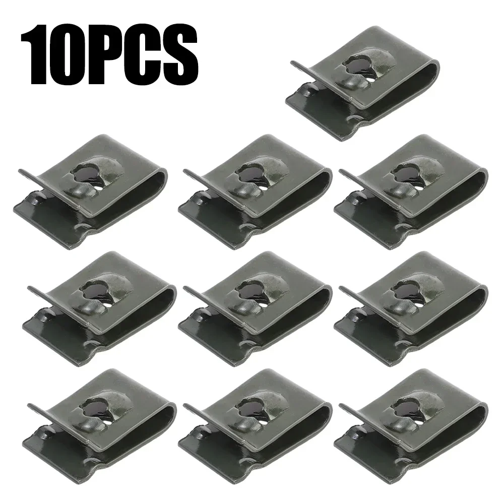 

Зажимы U-типа из нержавеющей стали, листовая пружинная гайка M6 M5 M4, гайки для дымохода, гайки, зажим для скорости для автомобиля, мотоцикла, скутера, квадроцикла